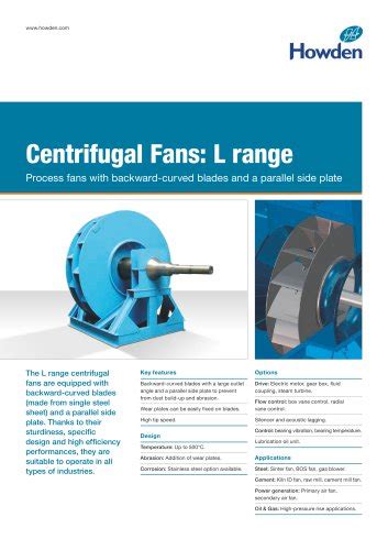 centrifugal fan catalogue pdf